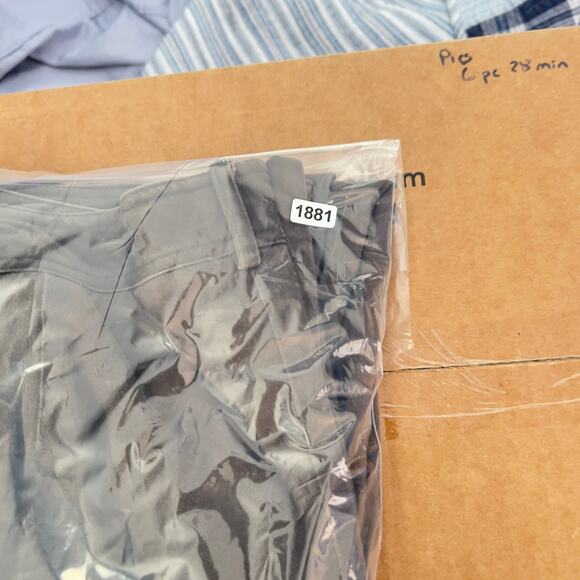 Sutton Studio X Bloomingdale Cargo Chino Pant Woman 12 W32 L30 Brown Zip Pocket - Picture 15 of 15